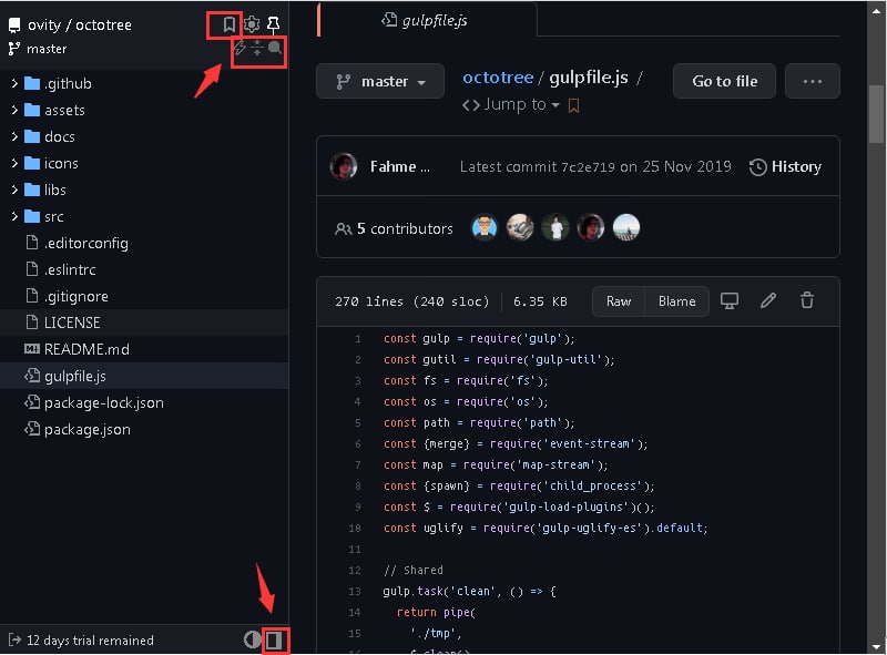 这是登录账号后的试用Pro版本的效果，主要是增加设置颜色主题、代码字体、收藏书签这是登录账号后的试用Pro版本的效果，主要是增加设置颜色主题、代码字体、收藏书签