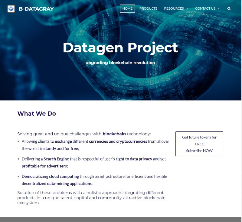 Datagen 专注于去中心化网络计算能力的新 #区块链 项目