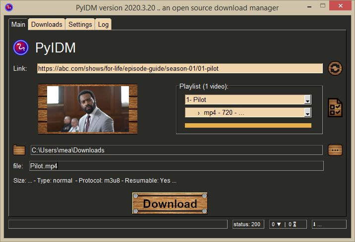 超级下载器PyIDM IDM的Python开源替代方案