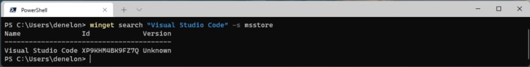 Windows 程序包管理器 1.1Windows 程序包管理器 1.1