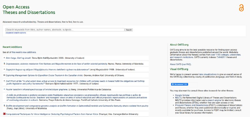 10个权威网站获取博士论文资源，轻松下载全球开源学位论文