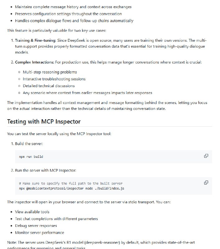DeepSeek MCP Server