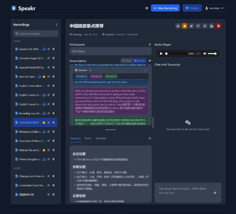 Speakr