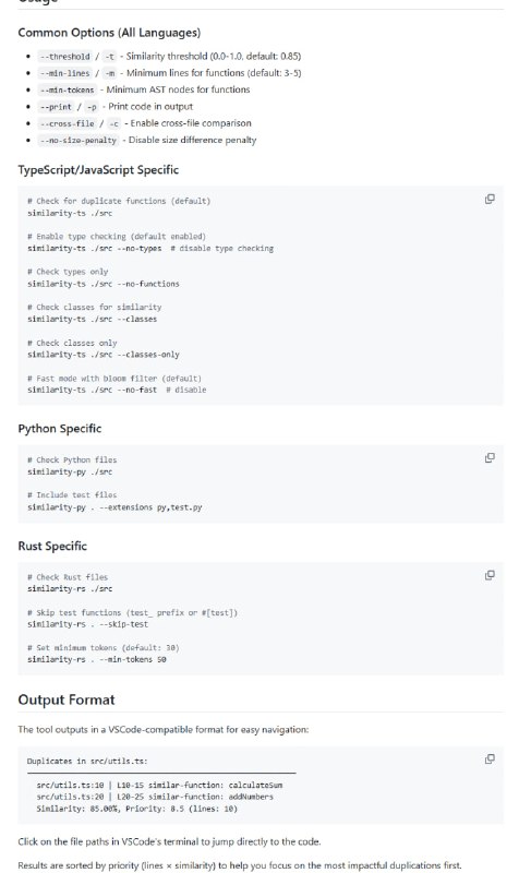 similarity-ts/rs/py