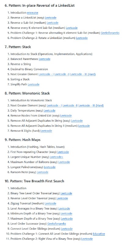 一站式解决面试算法难题涵盖28种经典算法面试模式，系统性强；提供超过100道精选题目及解题思路，实战价值高；代码和解析清晰易懂，适合新手快速上手Coding Interview Patterns | #指南 #算法一站式解决面试算法难题涵盖28种经典算法面试模式，系统性强；提供超过100道精选题目及解题思路，实战价值高；代码和解析清晰易懂，适合新手快速上手Coding Interview Patterns | #指南 #算法