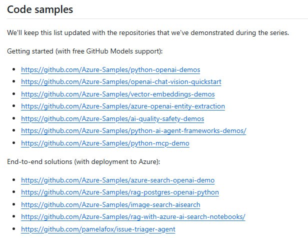 Python + AI livestream series
