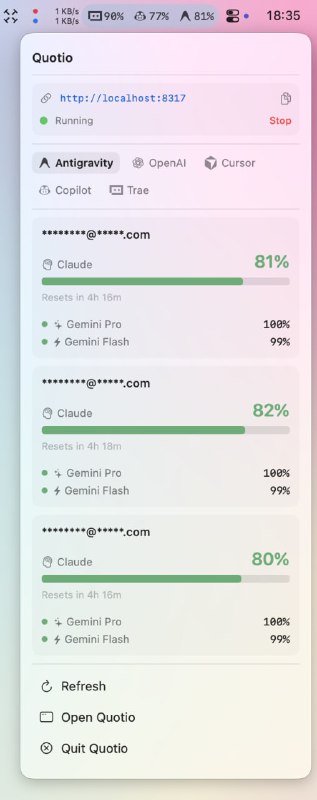 开发者在使用 AI 编程助手时，往往需要管理多个平台的账号和 API 密钥