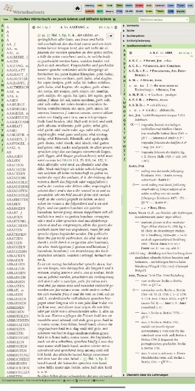 (会讲故事的)格林兄弟俩曾着手编辑德语大辞典，生前没完成
