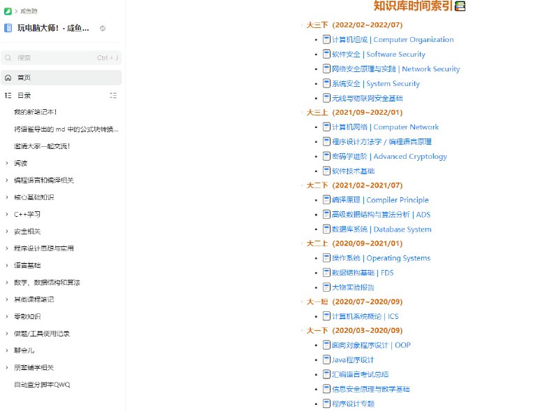 咸鱼暄的代码空间
