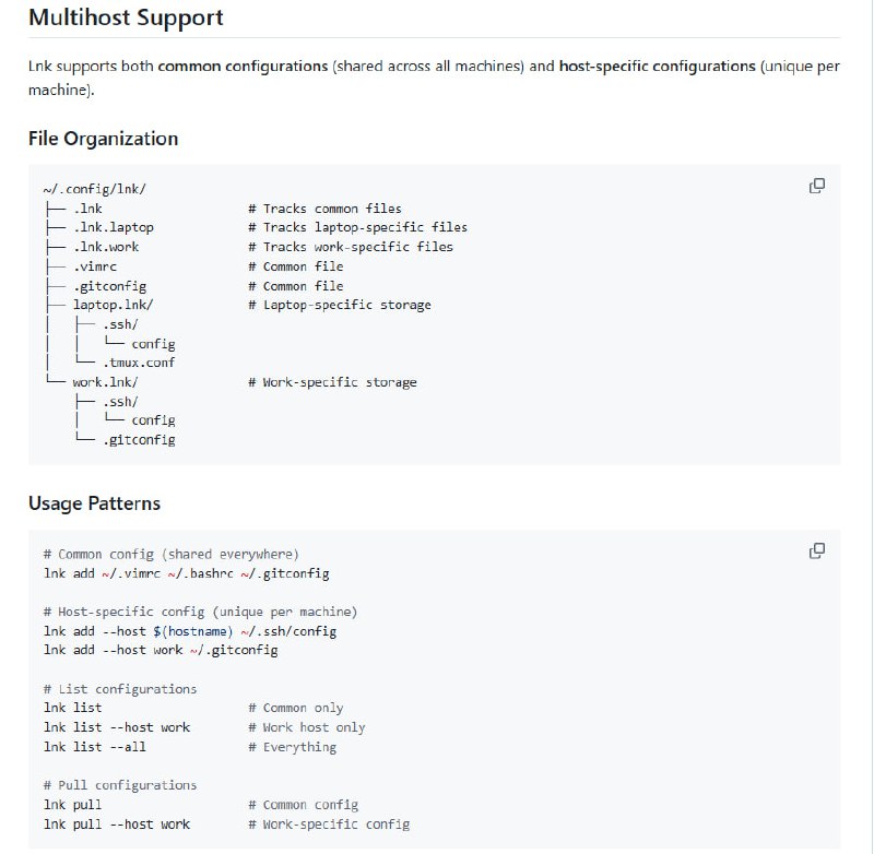 Git原生的dotfiles管理工具，让配置文件管理不再繁琐