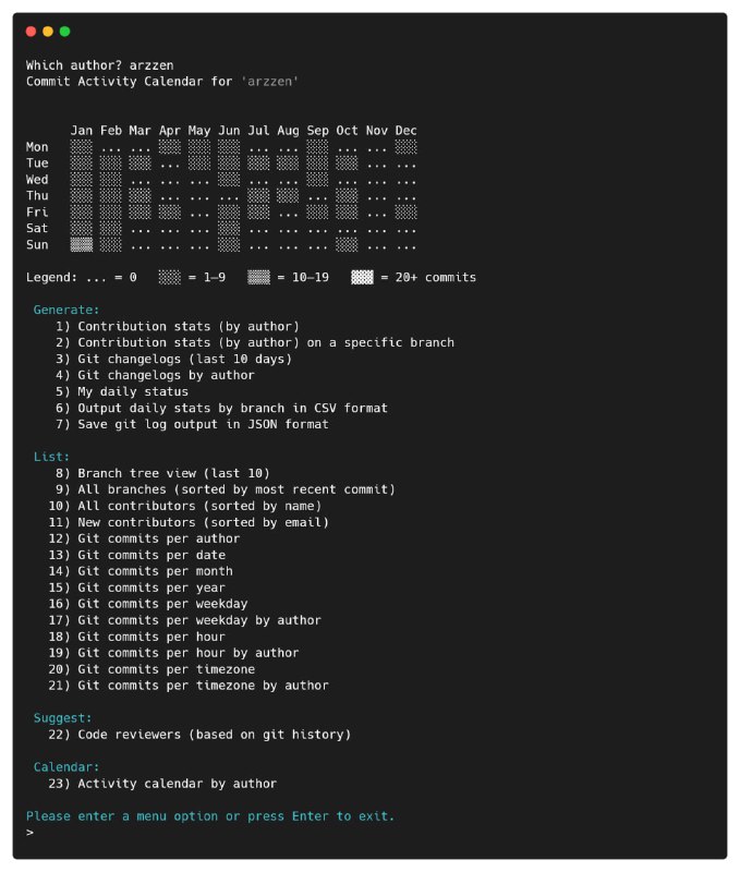 git-quick-stats