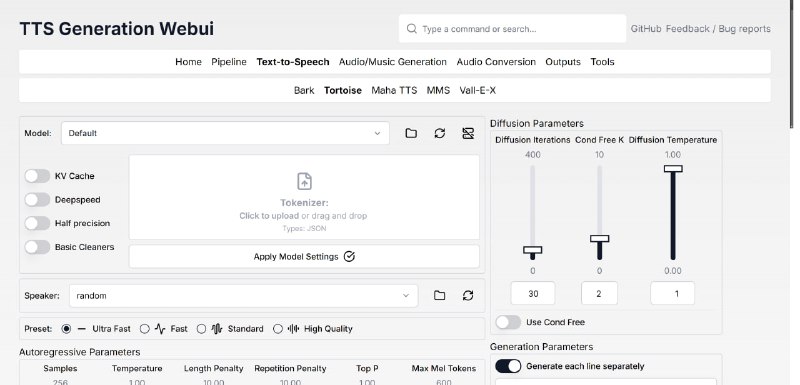 TTS WebUI