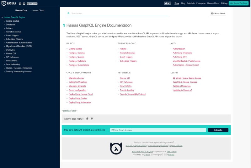 Hasura - Instant GraphQL for all your data ，基于已有数据库，便捷地生成 GraphQL API，解决 Database => Client 中间的所有中间依赖问题Hasura - Instant GraphQL for all your data ，基于已有数据库，便捷地生成 GraphQL API，解决 Database => Client 中间的所有中间依赖问题