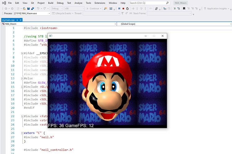 国外工程师 Neil 在 GitHub 上开源了任天堂 64 #模拟器（N64）