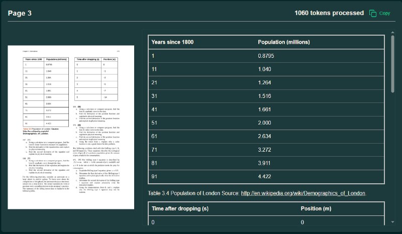 一款开源高效文档转换工具，专注将PDF及多种格式文档精准转为纯文本，同时保持自然的阅读顺序