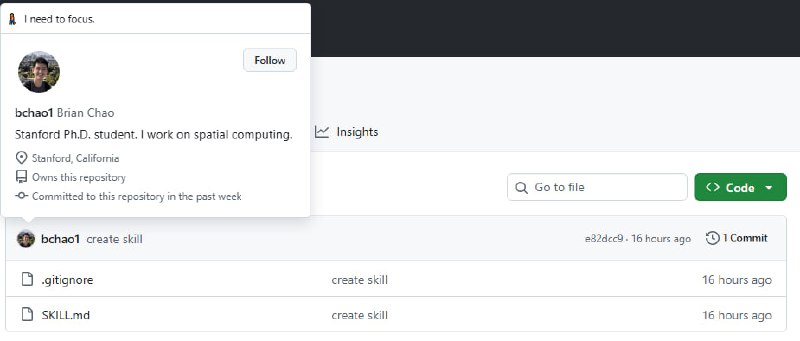 一个专门帮计算机科研工作者找论文的skill | github | #论文开发者Brian Chao是这么说的
