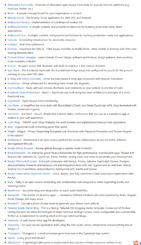 Awesome Codebases