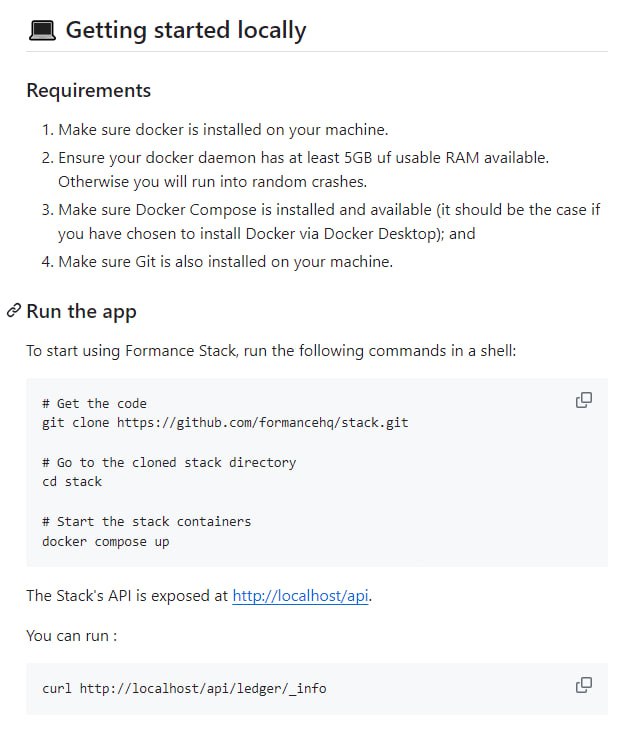 Formance Stack