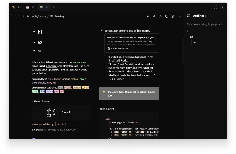 notion-enhancer  能让  #Notion 增强的工具，适用于 MacOS、Linux 和 Windows