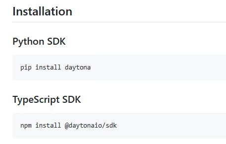 Daytona 是一个开源的安全弹性基础设施，专门为运行 AI 生成代码设计