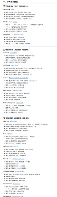 🤖 AI 研究者博客资源大全