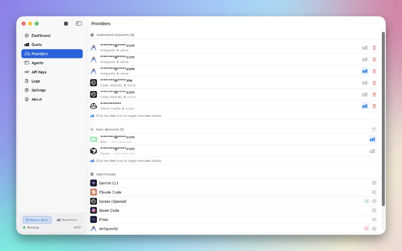 开发者在使用 AI 编程助手时，往往需要管理多个平台的账号和 API 密钥