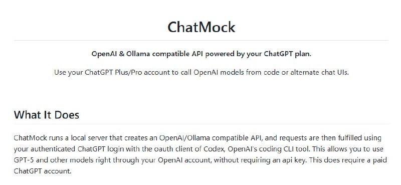 ChatMock