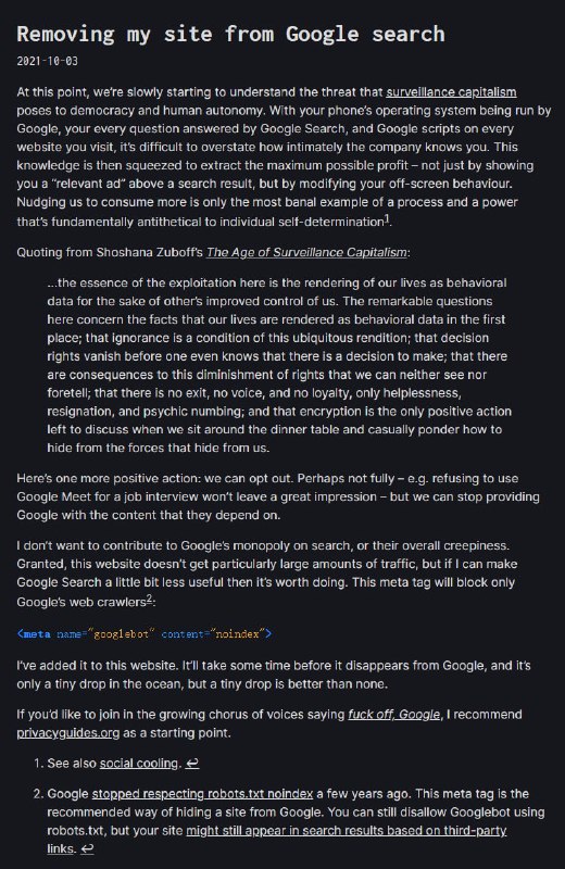 从 Google 搜索中删除我的网站