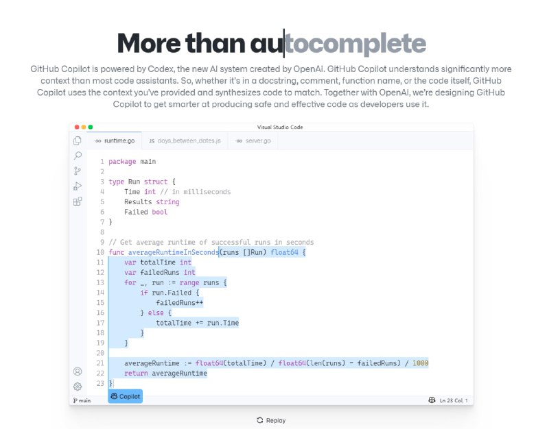 GitHub 与 OpenAI 联手发布了一款开发神器