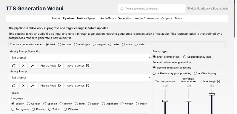 TTS WebUI