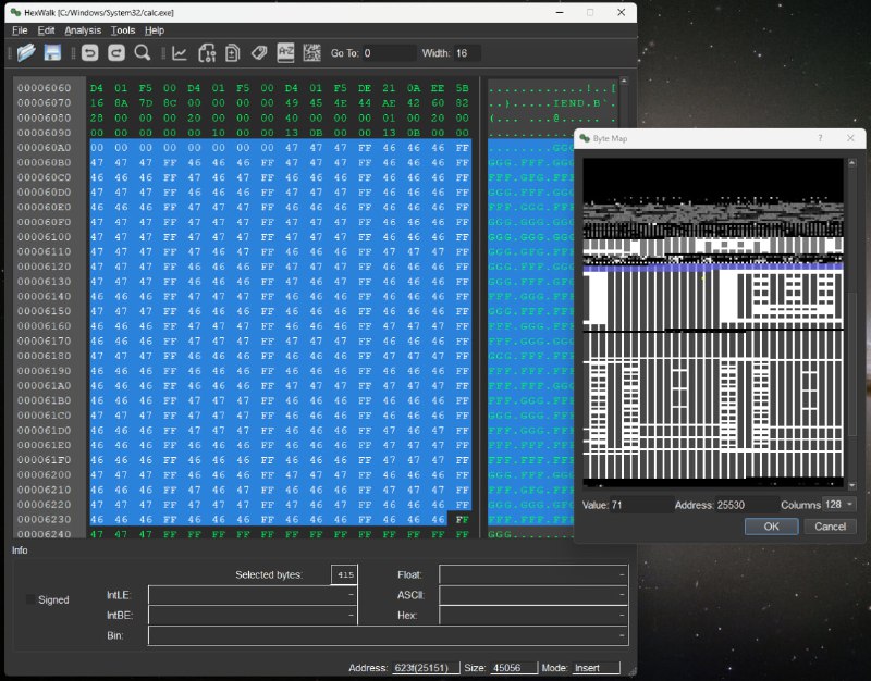 HexWalk - Hex Editor/Viewer/Analyzer