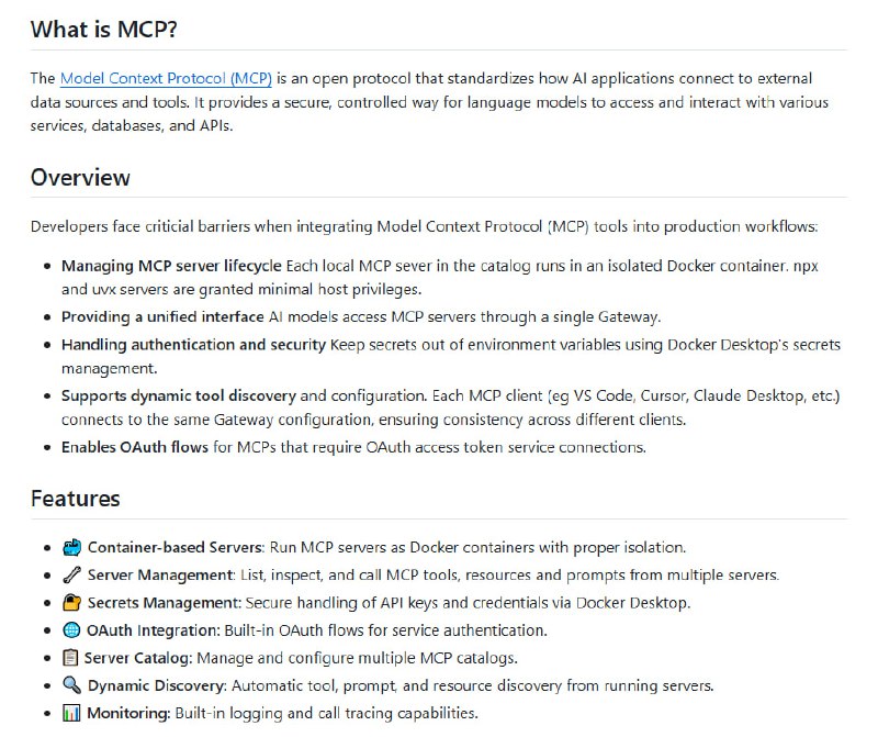 Docker MCP Gateway