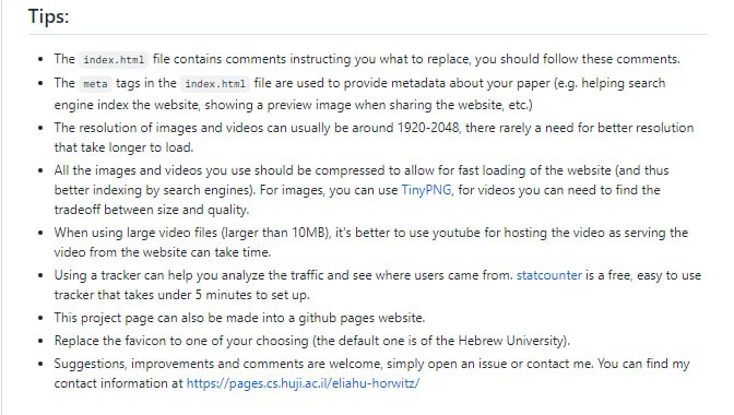 一个学术论文项目页面模板 | 地址 | #论文 #模板一个学术论文项目页面模板 | 地址 | #论文 #模板