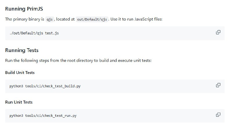 PrimJS JavaScript Engine