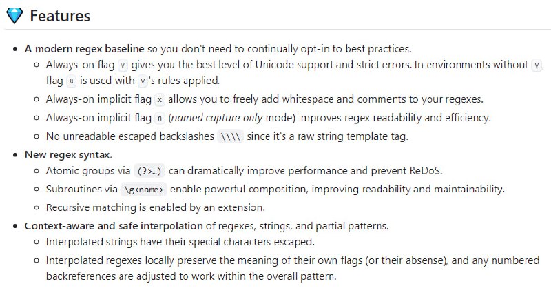 slevithan/regex
