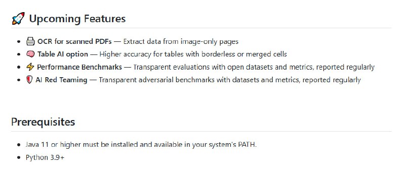 专为 AI 优化的安全、高性能 PDF 解析工具，助力大规模文档智能处理