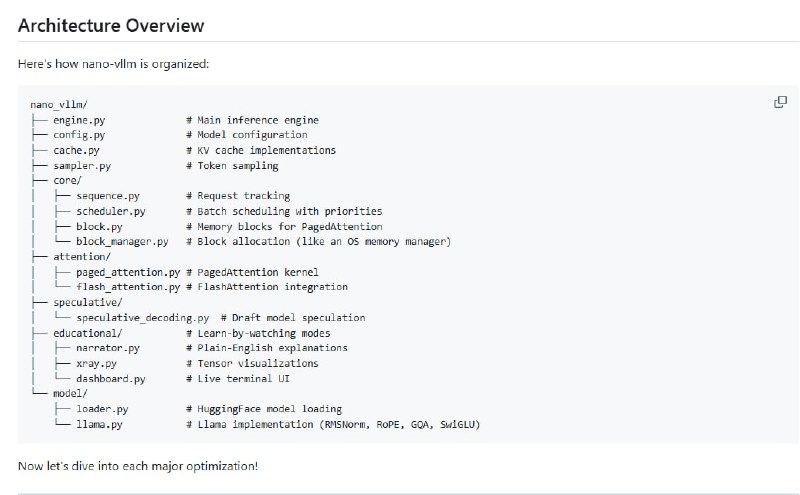 从零构建一个微型vLLM