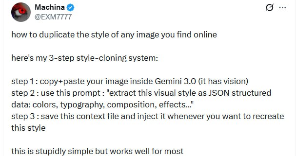 如何复制任意网络图片的风格？Machina分享了一个3步风格克隆法，简单高效
