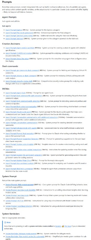 很多 AI 开发者和研究者在使用 Claude Code 时，常常需要切换不同的系统提示（system prompts）来满足各种场景需求，比如内置工具说明、子代理模式、任务辅助以及安全审查等