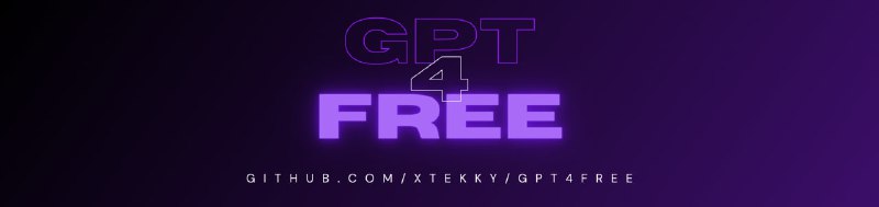 GPT4free