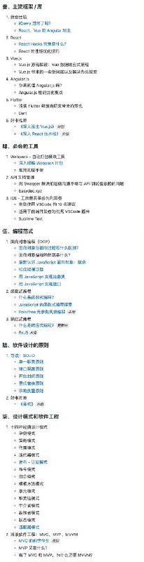 一本开源的 #前端 技术 #电子书 