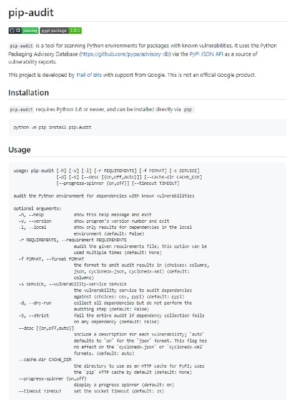 pip-audit