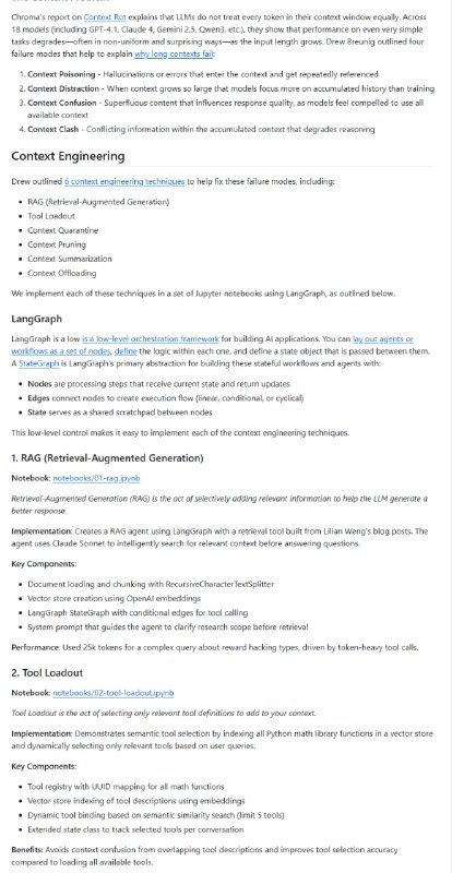 如何有效解决长上下文挑战？Drew Breunig 提出6大策略，结合 LangGraph 框架实现，助力提升 LLM 在复杂任务中的表现与稳定性