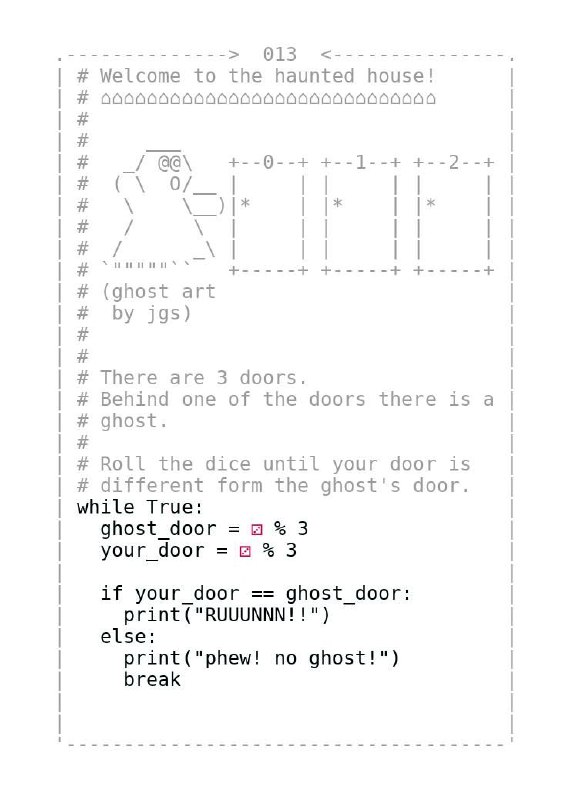 编程时间-教你的孩子Python纸牌 #游戏这个游戏是为了提高作者女儿阅读和调试代码的能力而开发的，可以参考一下编程时间-教你的孩子Python纸牌 #游戏这个游戏是为了提高作者女儿阅读和调试代码的能力而开发的，可以参考一下