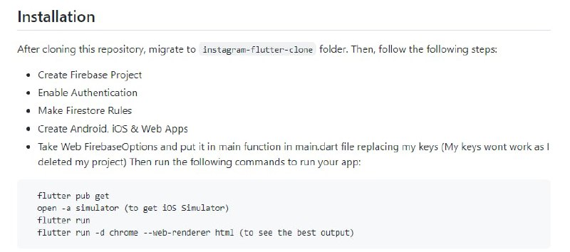 #Flutter 和 Firebase 课程 - 构建全栈 Instagram 克隆YouTube  code