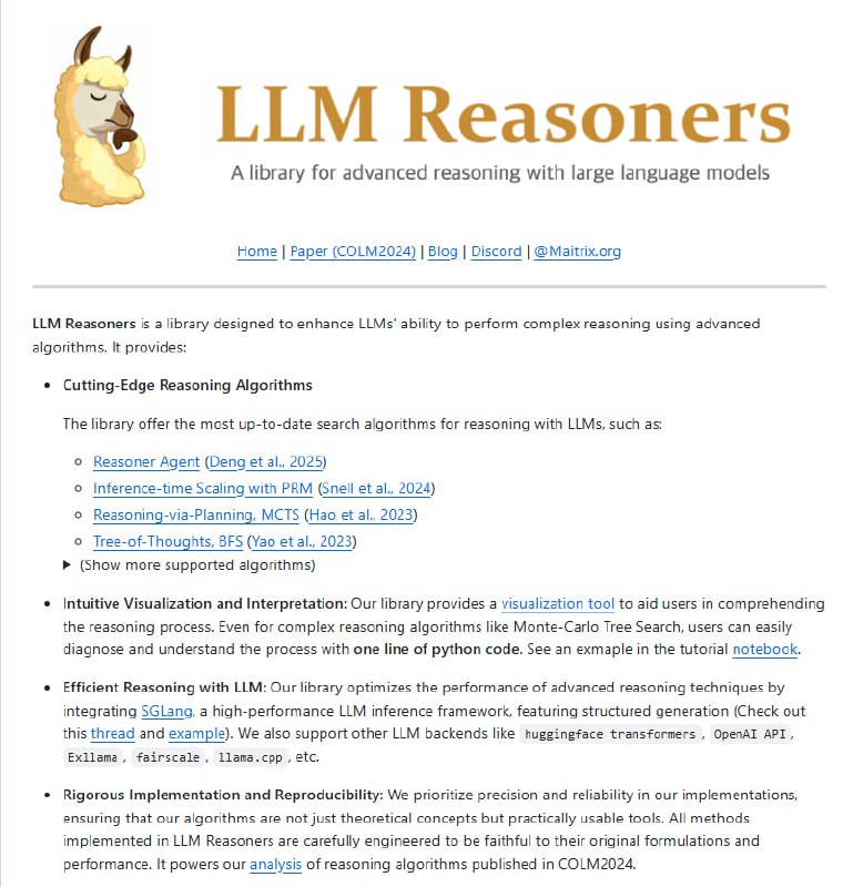 LLM Reasoners