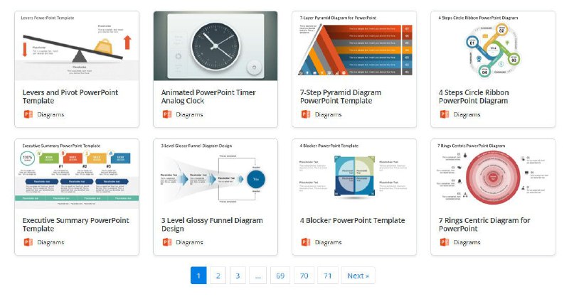 Slide Model，一个商务风格的 #PPT 模版 网站