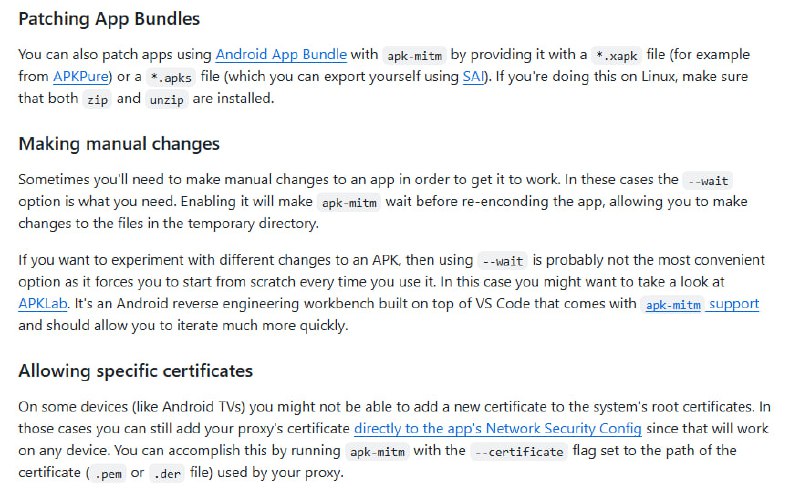 安卓应用 HTTPS 抓包的自动利器——apk-mitm，极大简化了逆向与安全分析流程