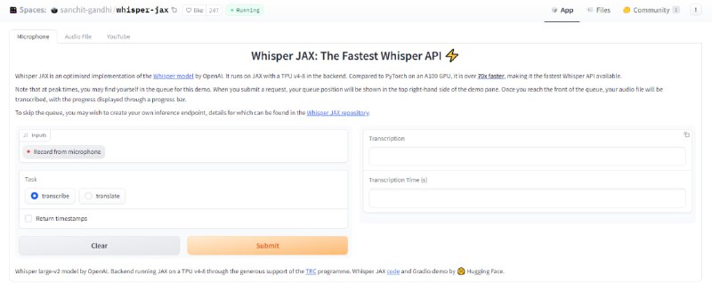 Whisper JAX