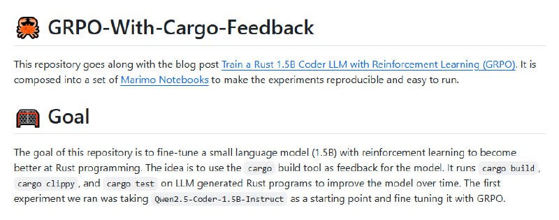 GRPO-With-Cargo-Feedback
